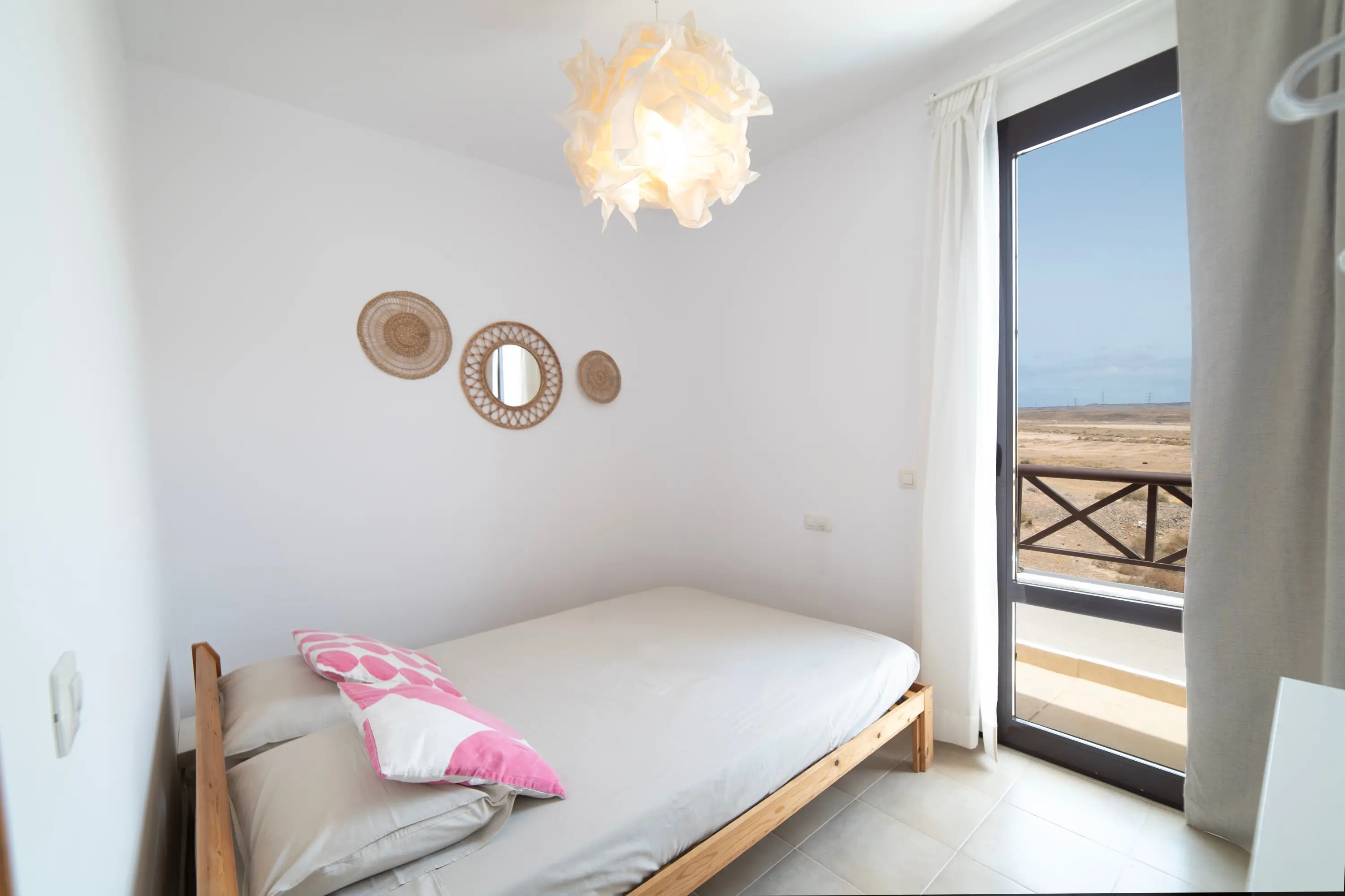 Schlafzimmer mit Balkon