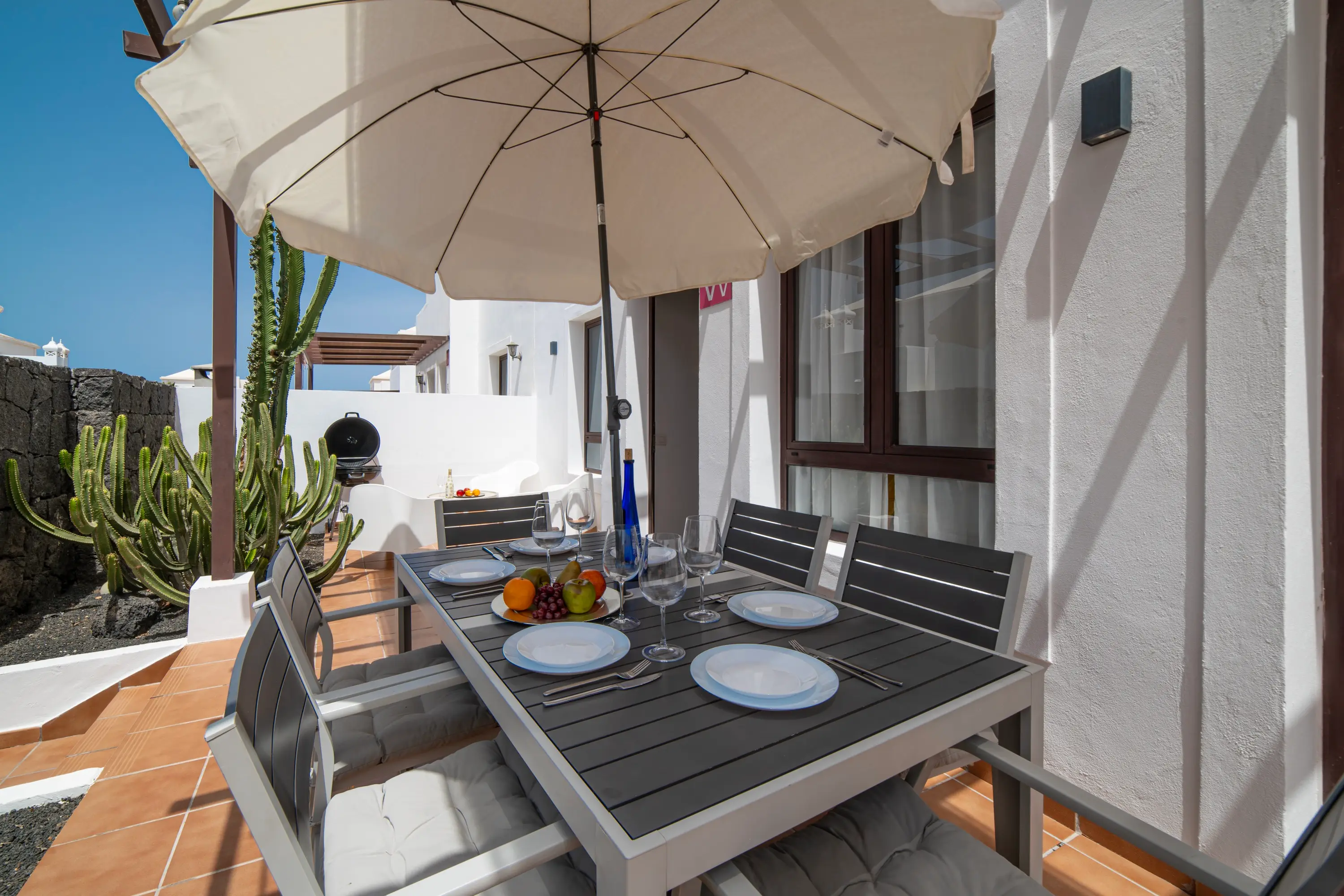 Terrasse und Außenbereich